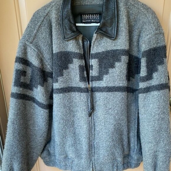 Robert Comstock Endurance Neiman Marcus Alpaca Wool Western Jacket - Picture 2 of 16